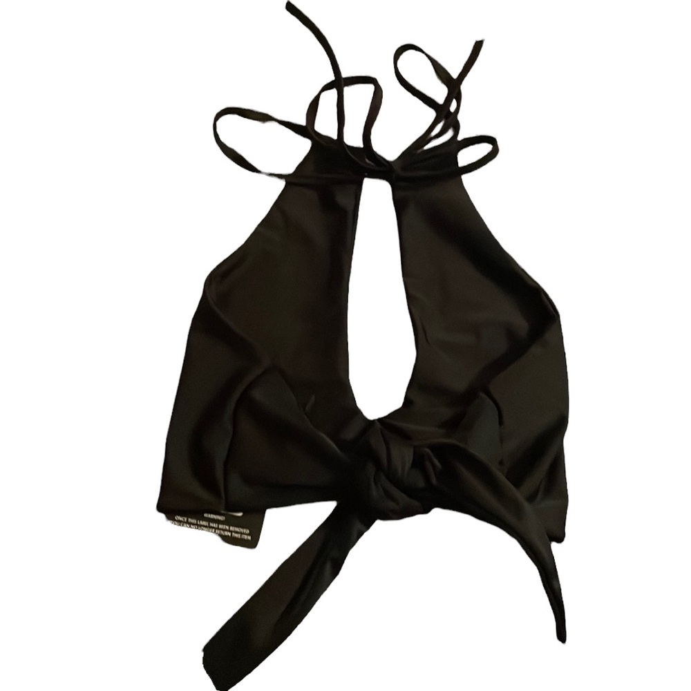 NWT: PrettyLittleThing Twist Keyhole Swim Top - Picture 5 of 6